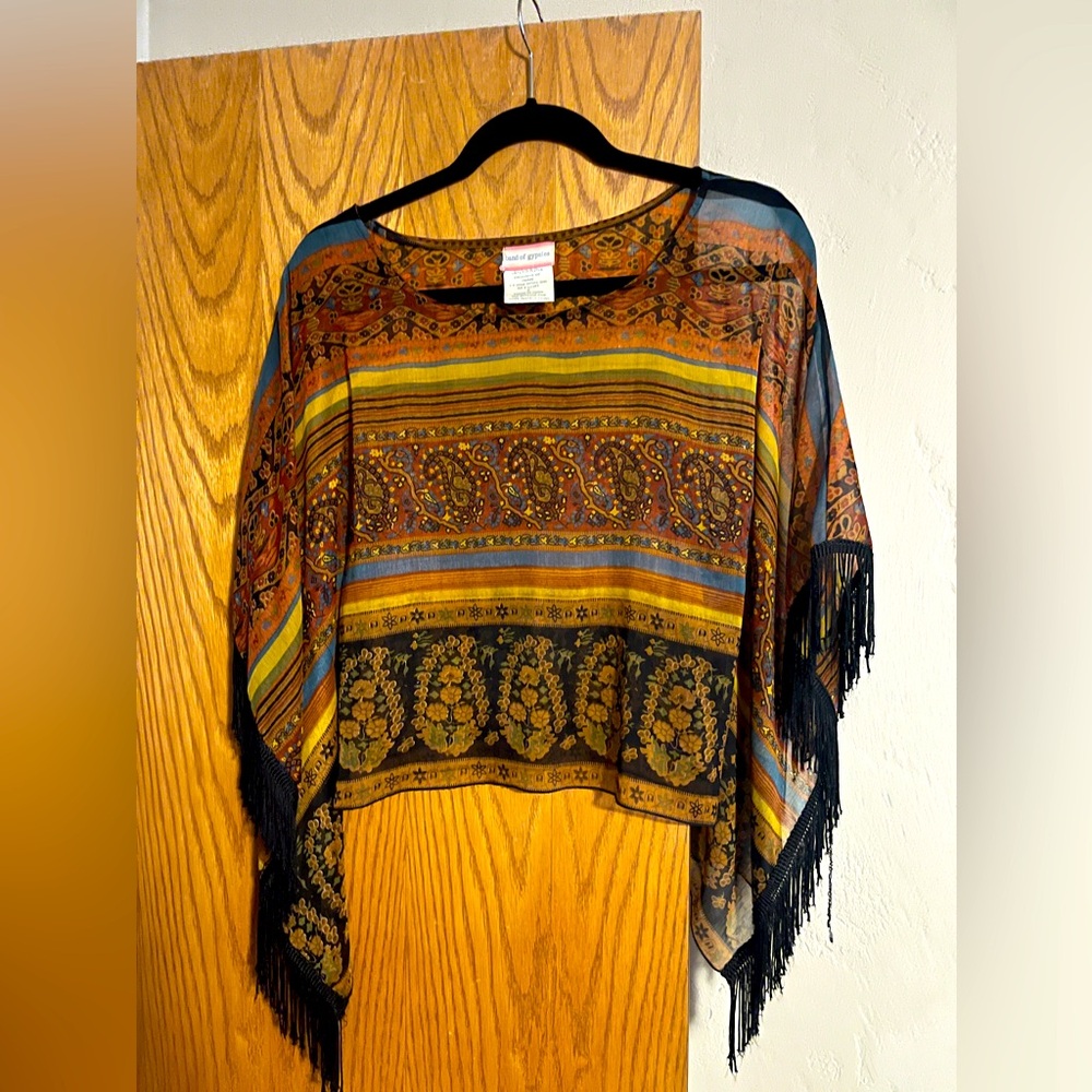 Band of Gypsies Sexy crop top with fringe